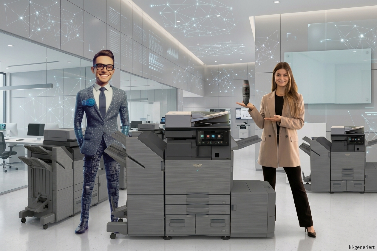 Professionelle Büromaschinen und Digitalisierungslösungen